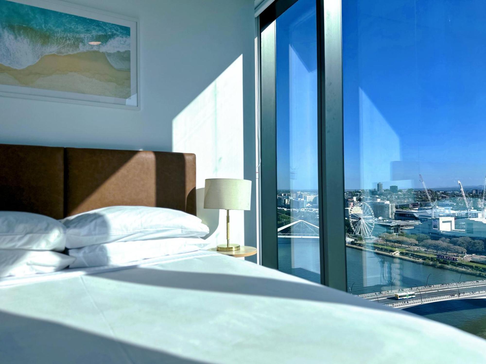 Brisbane Riverfront Oasis 2Bed Panoramic Riverview Dış mekan fotoğraf